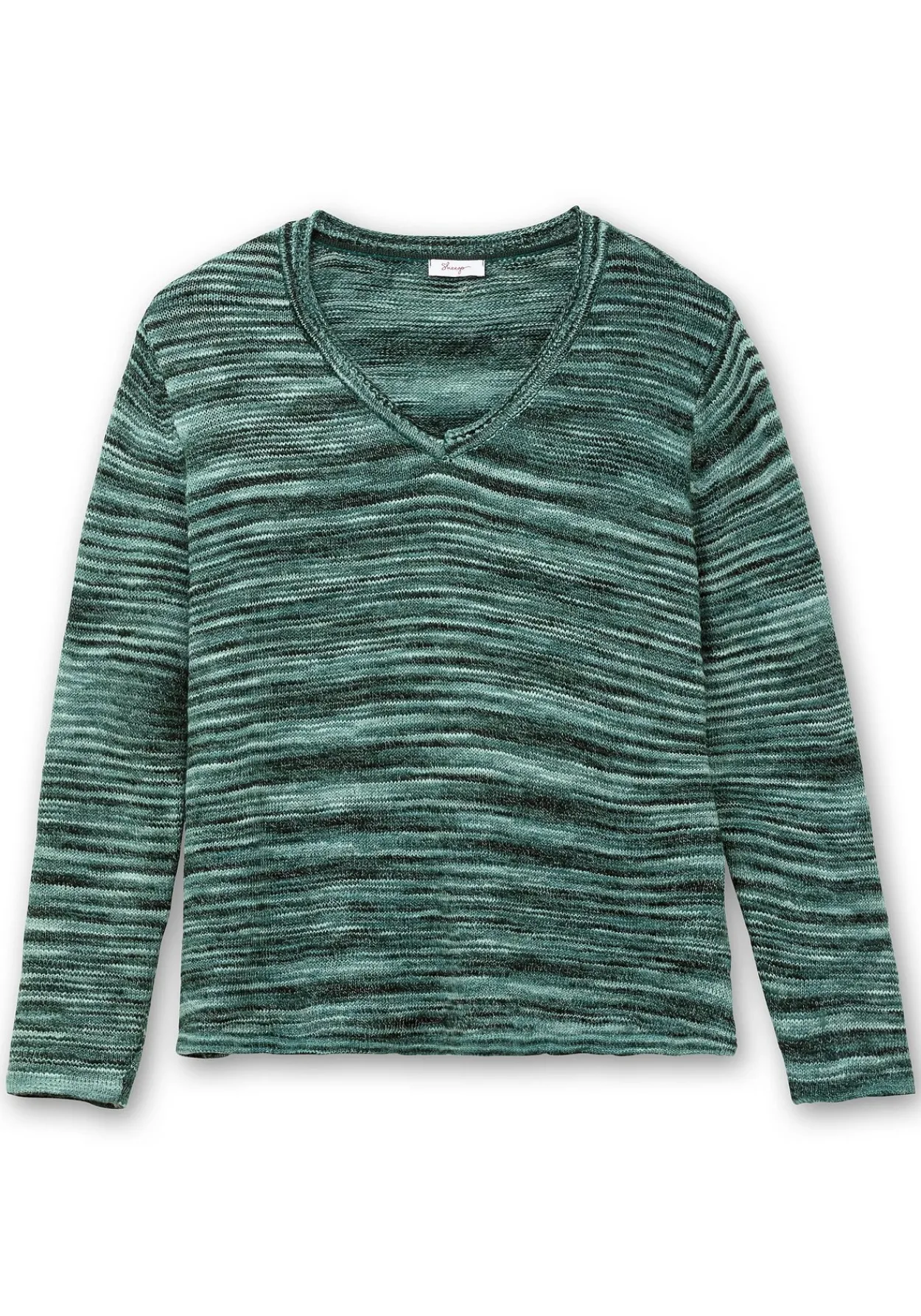 Pullover in Flammgarn-Struktur<sheego Fashion