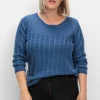 Pullover mit 3D-Strickmuster<sheego Best