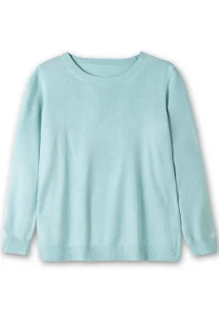 Pullover mit gerippten Abschlüssen<sheego Online