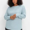 Pullover mit U-Boot-Ausschnitt<sheego Hot