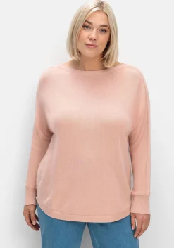Pullover mit U-Boot-Ausschnitt<sheego Sale