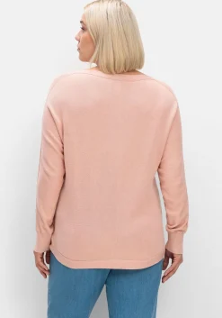 Pullover mit U-Boot-Ausschnitt<sheego Sale