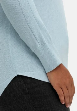 Pullover mit U-Boot-Ausschnitt<sheego Hot