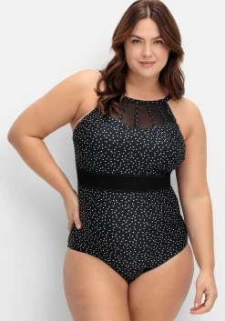 Raffinierter Badeanzug mit Shaping-Effekt<sheego Outlet