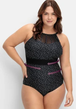 Raffinierter Badeanzug mit Shaping-Effekt<sheego Outlet