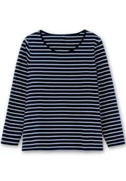 Ringelshirt mit Rundhalsausschnitt<sheego Discount