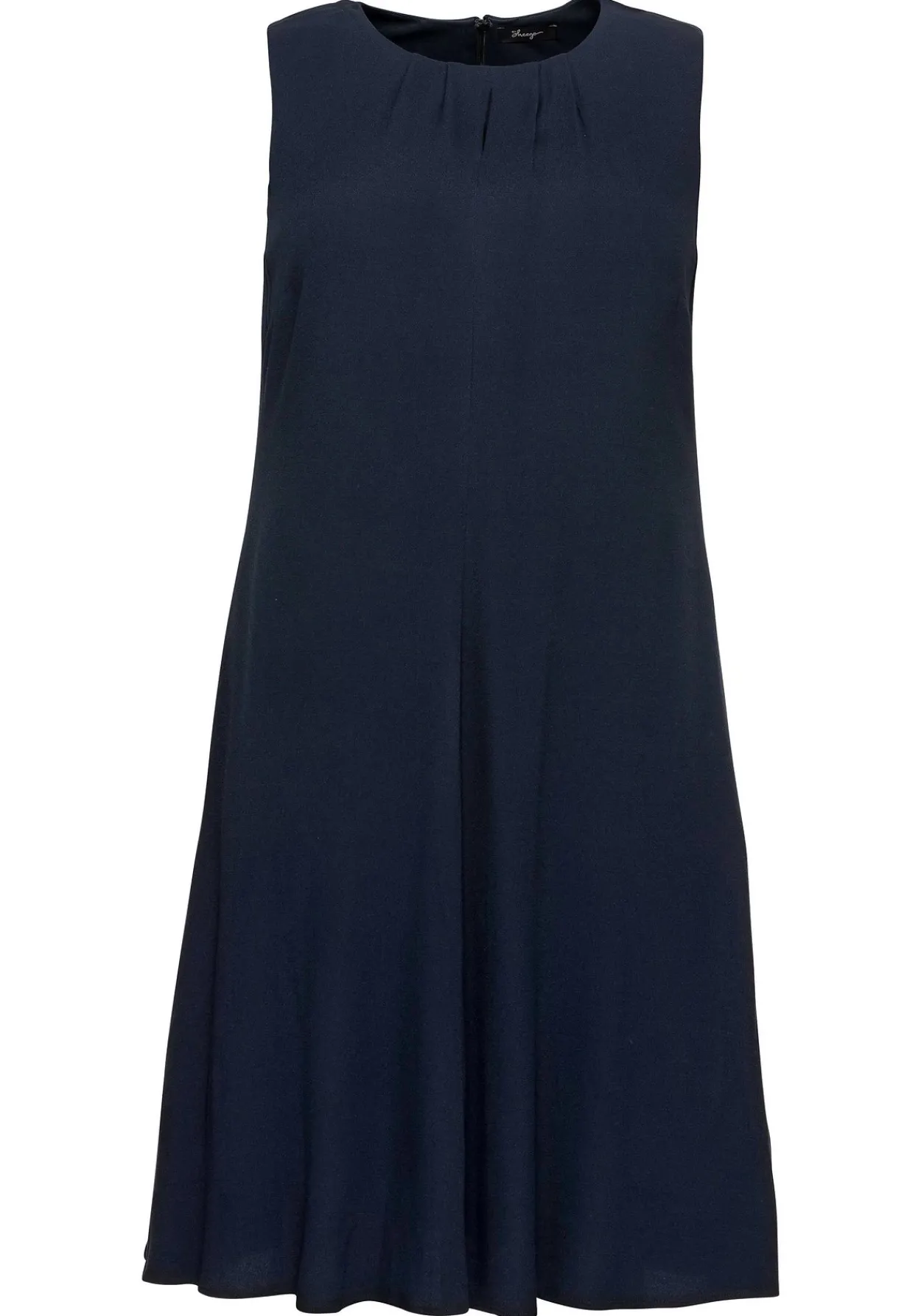 Ärmelloses Cocktailkleid mit Falten-Detail<sheego Outlet