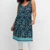 Ärmelloses Jerseykleid mit Fronttaschen<sheego New