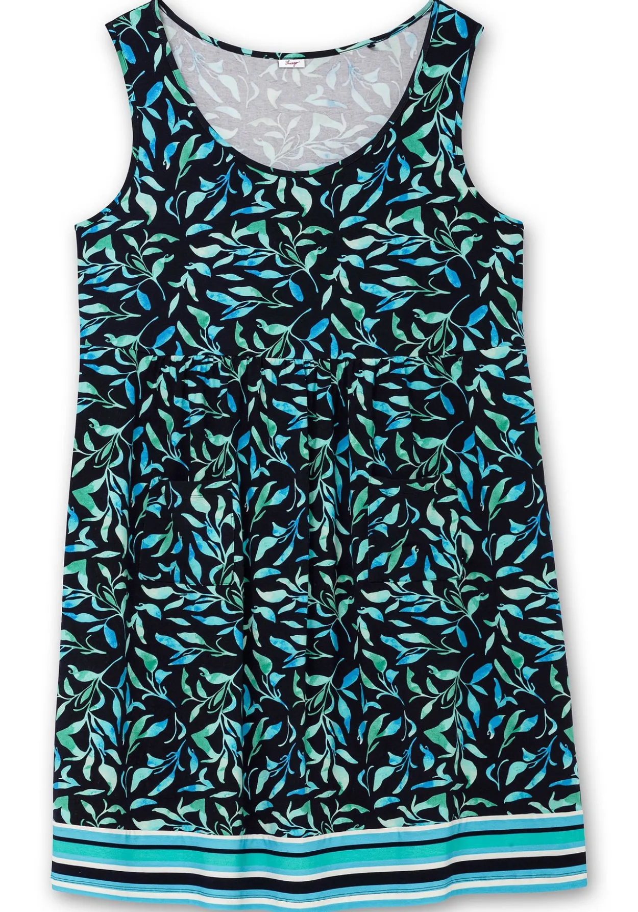 Ärmelloses Jerseykleid mit Fronttaschen<sheego New