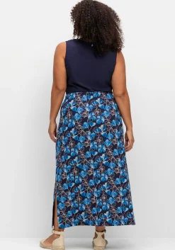 Ärmelloses Maxikleid in Wickeloptik<sheego Online