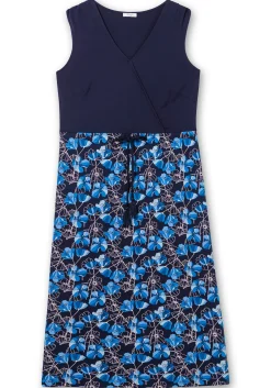 Ärmelloses Maxikleid in Wickeloptik<sheego Online