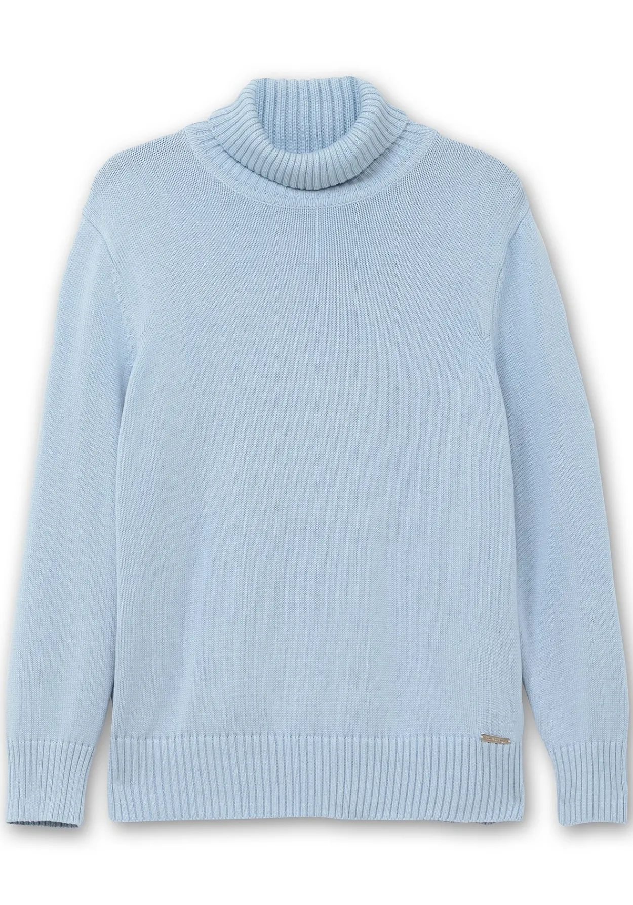 Rollkragenpullover mit Rippbündchen<sheego Best