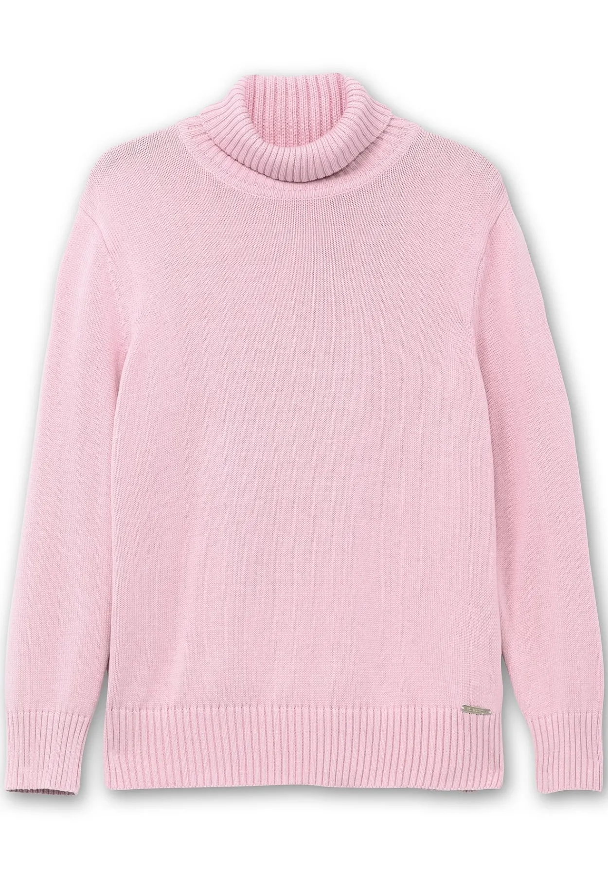 Rollkragenpullover mit Rippbündchen<sheego Online