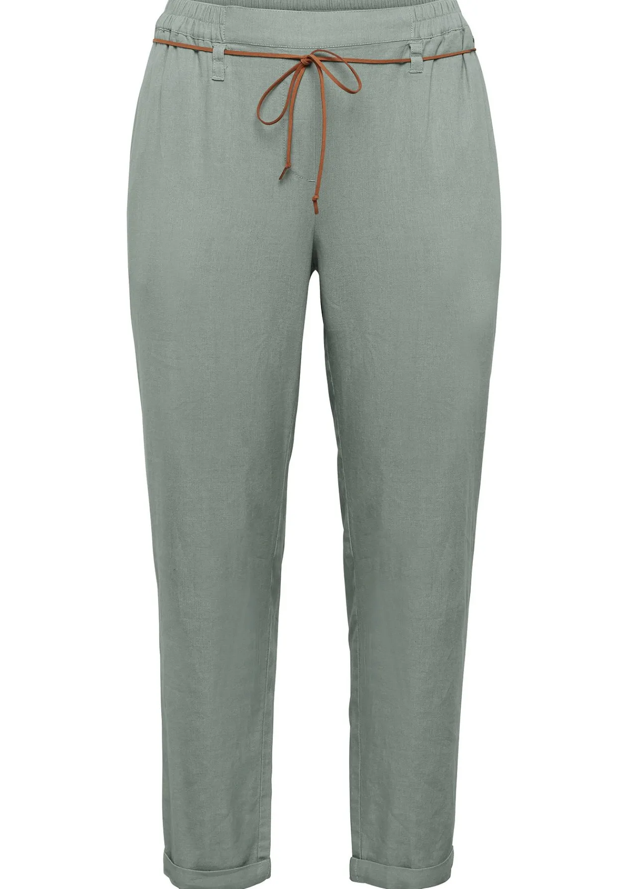 Schlupfhose im Leinen-Mix.<sheego Clearance