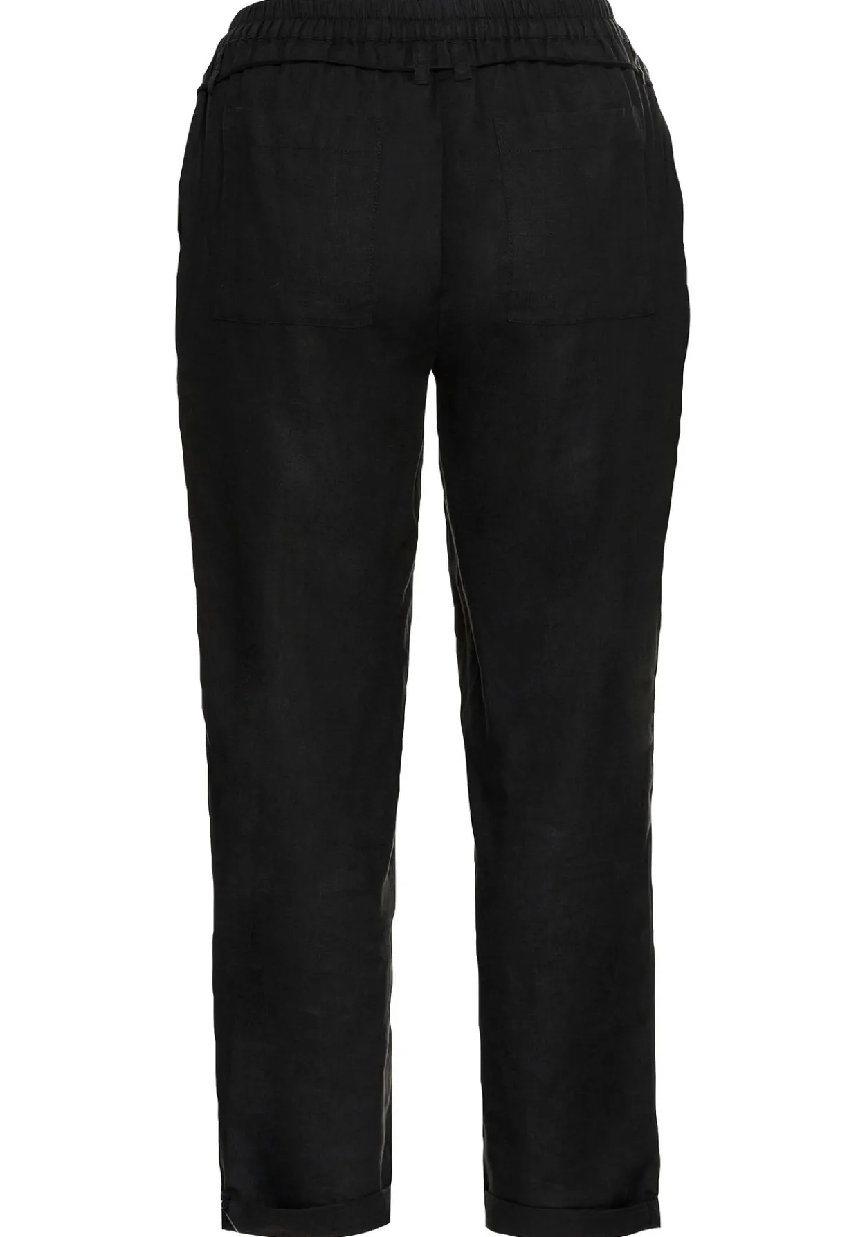 Schlupfhose im Leinen-Mix.<sheego Hot