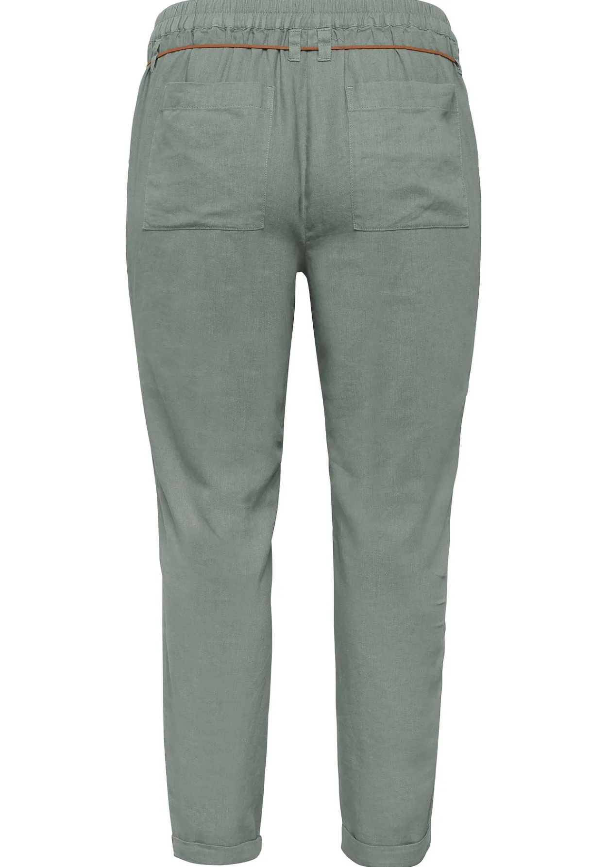 Schlupfhose im Leinen-Mix.<sheego Clearance