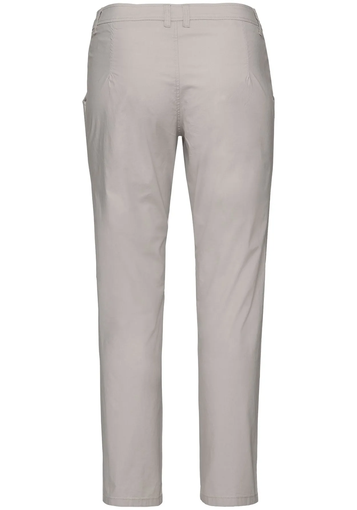Schmal zulaufende Chinohose mit Bundfalten<sheego Sale