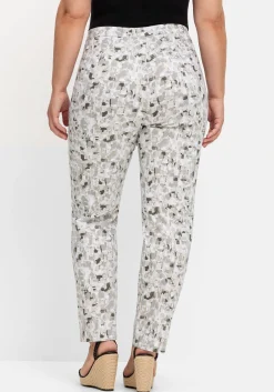 Schmale Bengalinhose mit Alloverdruck<sheego New