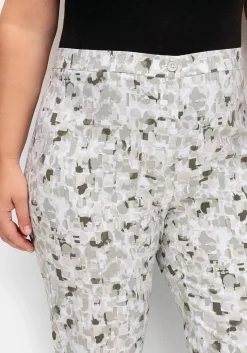 Schmale Bengalinhose mit Alloverdruck<sheego New