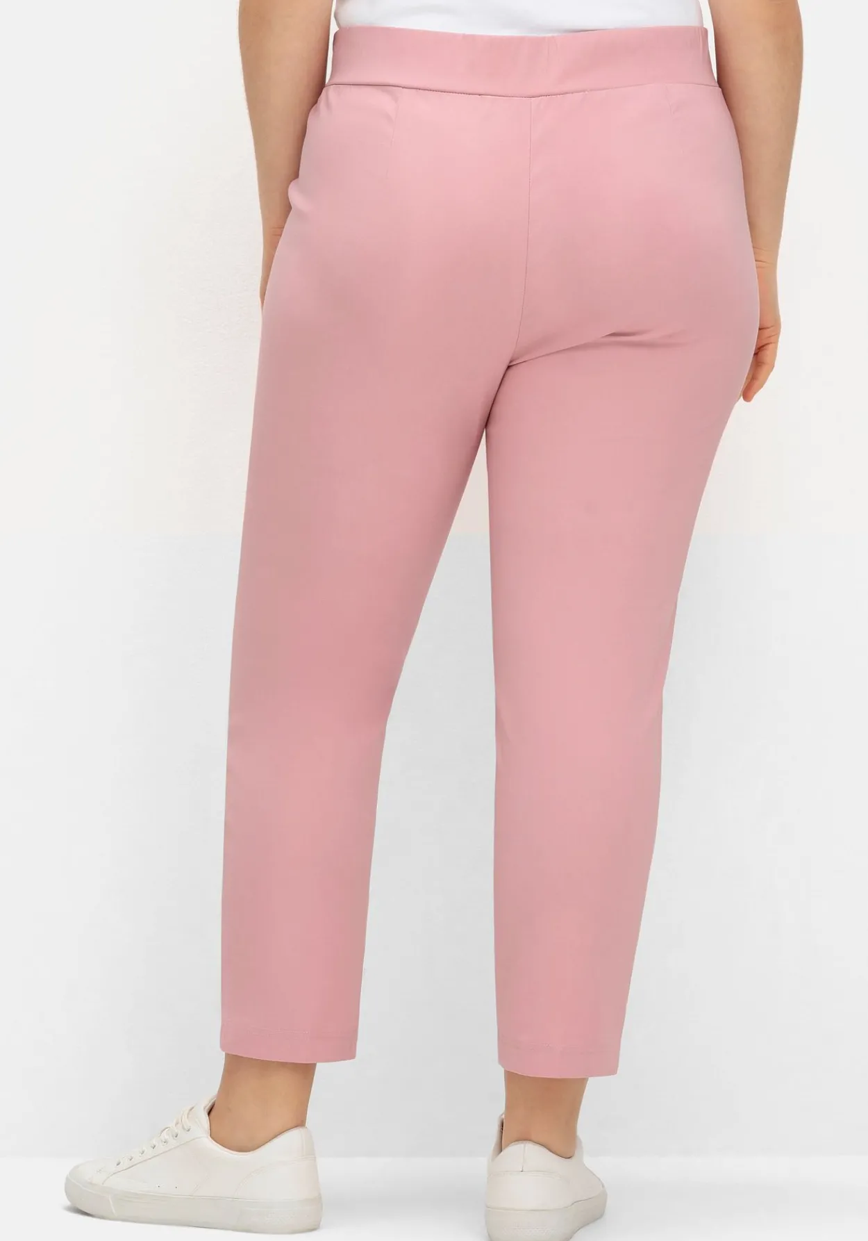Schmale Bengalin-Schlupfhose mit dekorativem Bund<sheego Clearance