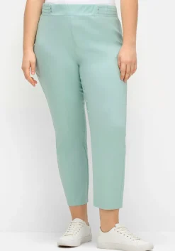 Schmale Bengalin-Schlupfhose mit dekorativem Bund<sheego New
