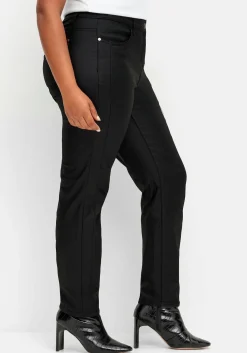 Schmale beschichtete Thermohose, innen angeraut<sheego Outlet