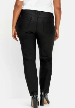 Schmale beschichtete Thermohose, innen angeraut<sheego Outlet