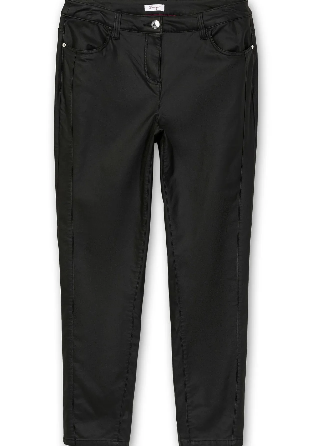 Schmale beschichtete Thermohose, innen angeraut<sheego Outlet