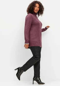 Schmale beschichtete Thermohose, innen angeraut<sheego Outlet