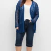 Schmale Caprijeans mit Push-up-Effekt, ultraflexibel<sheego Hot