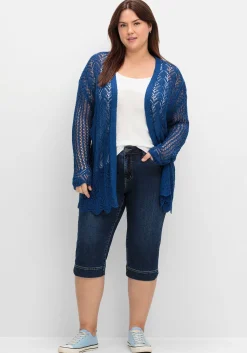 Schmale Caprijeans mit Push-up-Effekt, ultraflexibel<sheego Hot