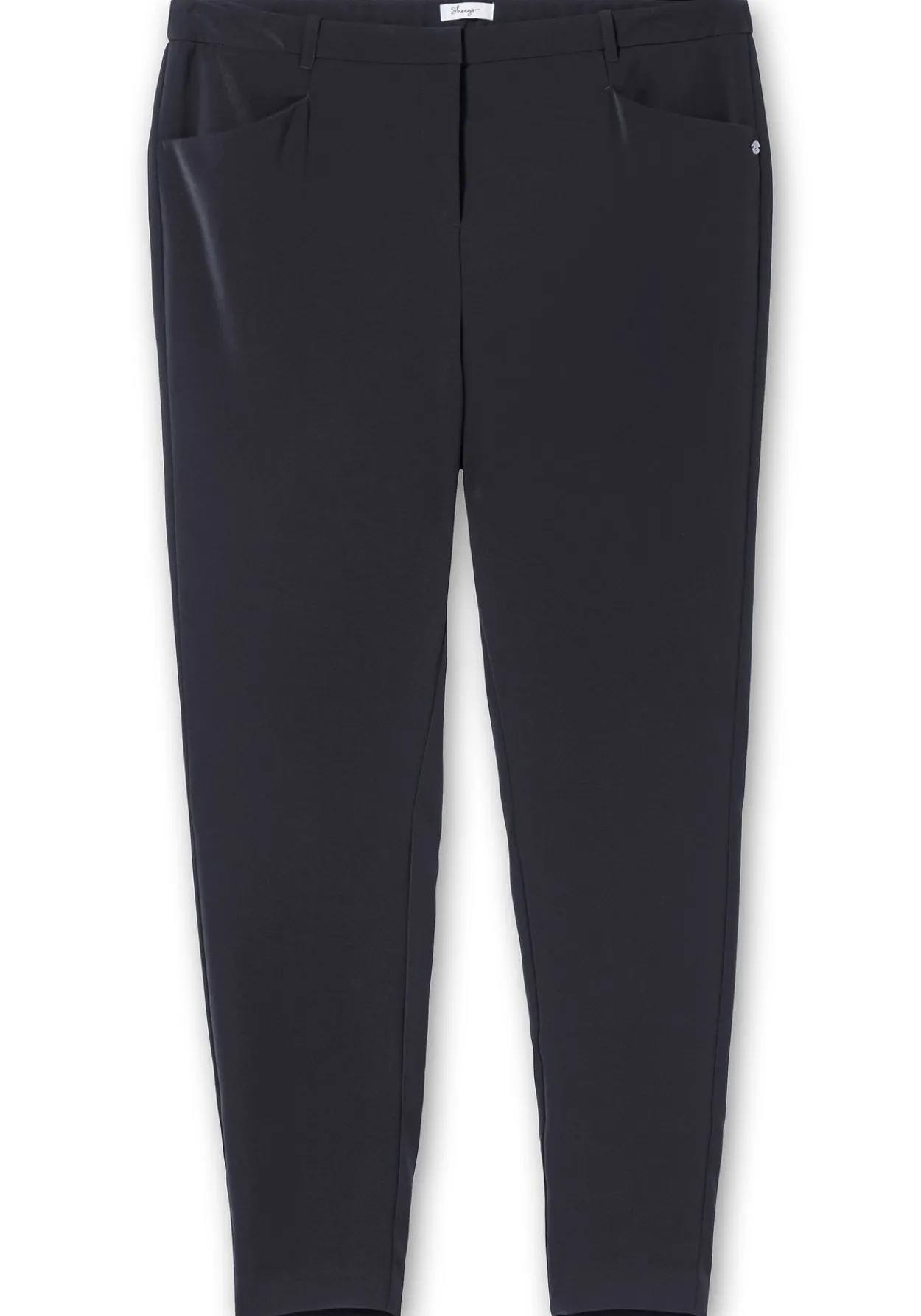 Schmale gepflegte Hose mit Teilgummibund<sheego Best