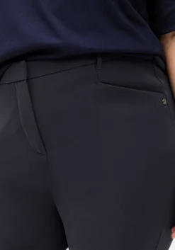 Schmale gepflegte Hose mit Teilgummibund<sheego Best