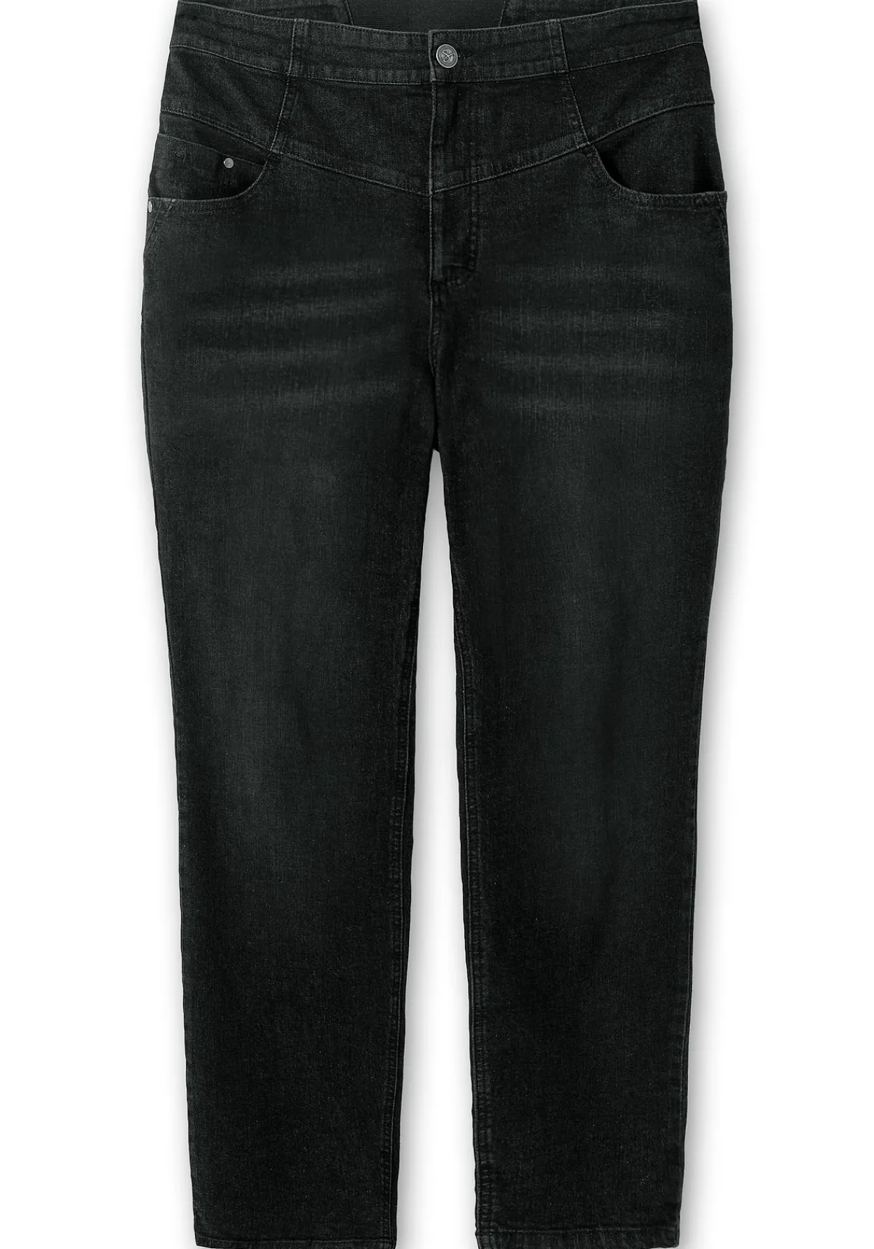 Schmale High-Waist-Jeans in Curvy-Schnitt ANNE<sheego Fashion