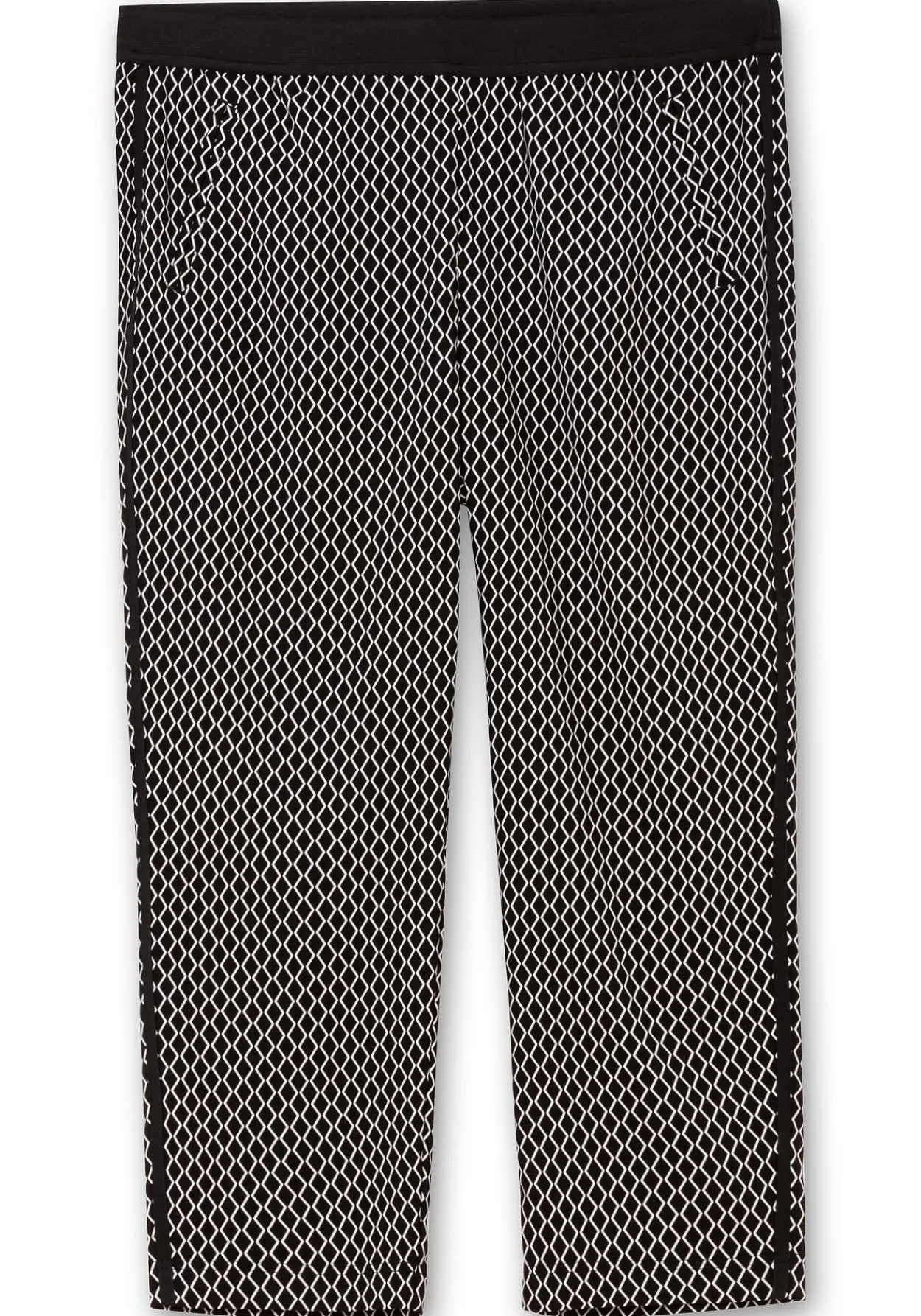 Schmale 7/8-Hose aus Bengalin, mit Grafikprint<sheego Best