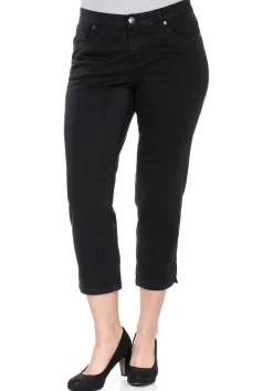 Schmale 7/8-Hose aus elastischem Baumwoll-Twill<sheego Clearance