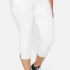Schmale 7/8-Hose aus elastischem Baumwoll-Twill<sheego Hot