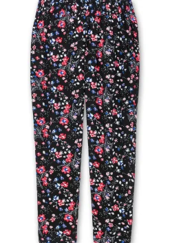 Schmale Hose mit Gummibund und Blumenprint<sheego Discount