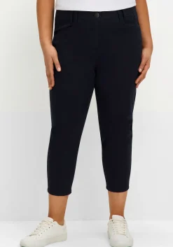 Schmale 7/8-Hose mit Gummibund<sheego Clearance