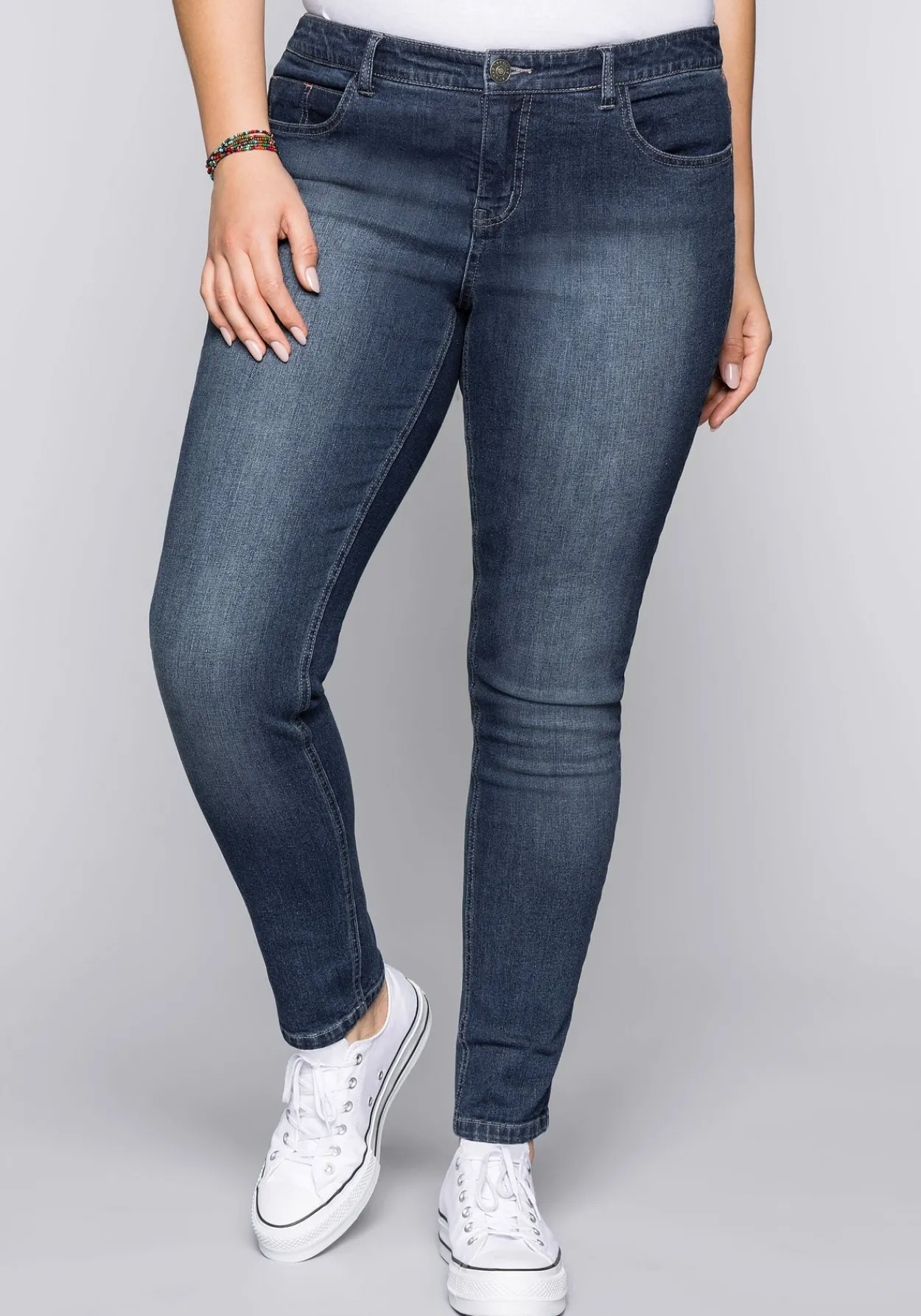 Schmale Jeans im Curvy-Schnitt SUSANNE<sheego Discount