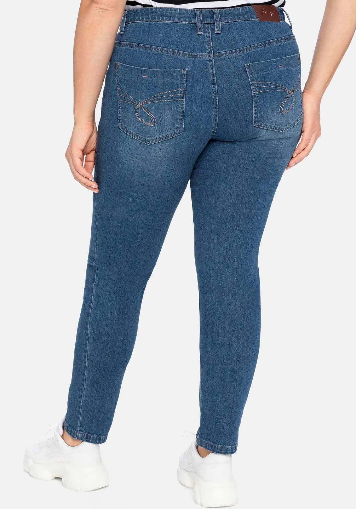 Schmale Jeans im Curvy-Schnitt SUSANNE<sheego Clearance