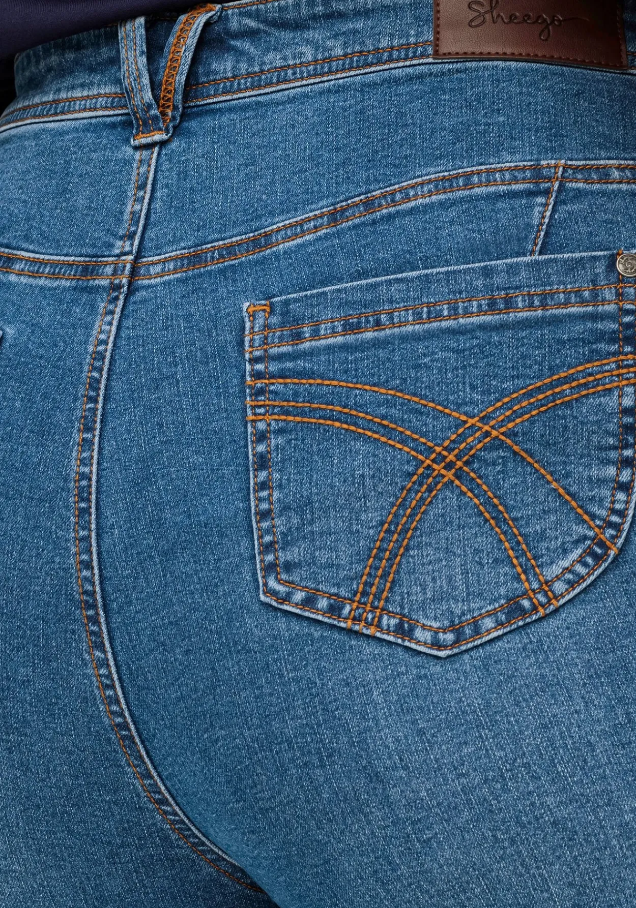 Schmale 7/8-Jeans im Curvy-Schnitt SUSANNE<sheego Best