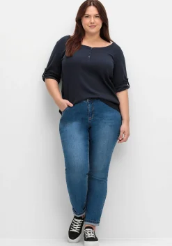 Schmale Jeans in Curvy-Schnitt VERENA<sheego Outlet