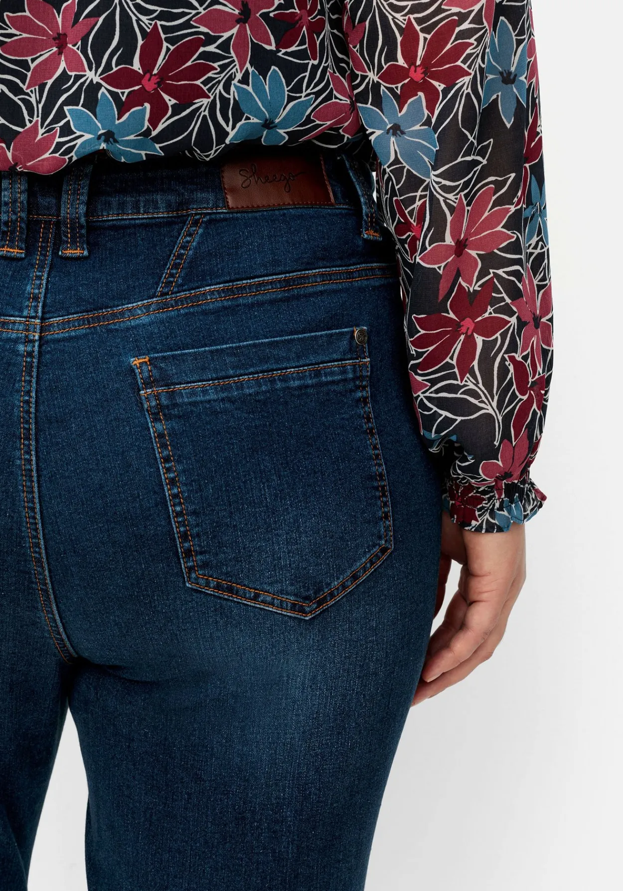 Schmale Jeans in Curvy-Schnitt PIA, in 5-Pocket-Form<sheego New
