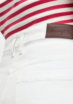 Schmale 7/8-Jeans mit Kontrasttape innen am Saum<sheego Online