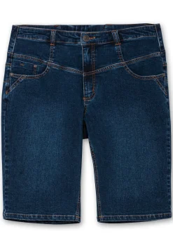 Schmale Jeans-Bermudas im Curvy-Schnitt ANNE<sheego Fashion