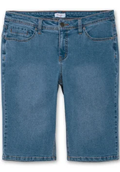 Schmale Jeans-Bermudas im Curvy-Schnitt PIA<sheego Sale
