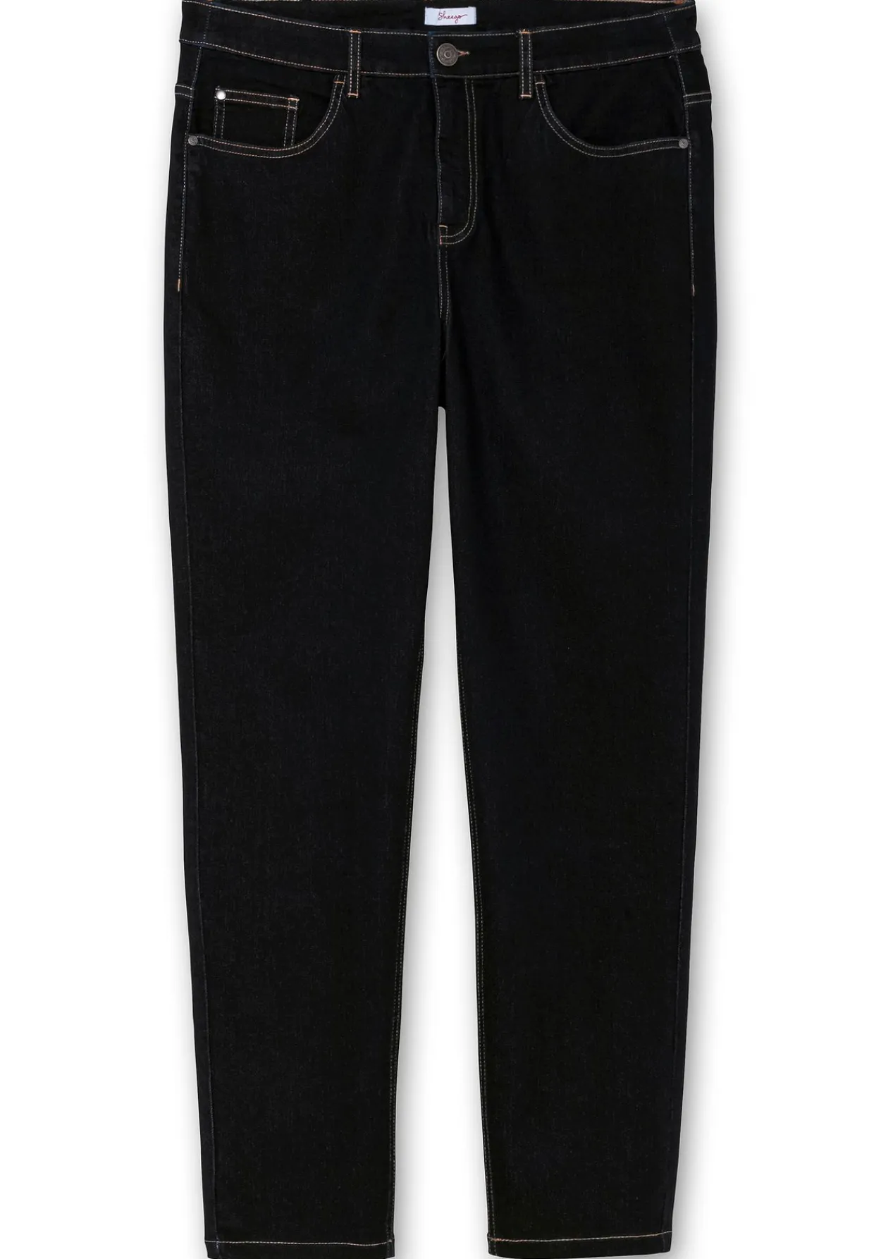 Schmale 5-Pocket-Jeans in cleaner Optik<sheego Hot