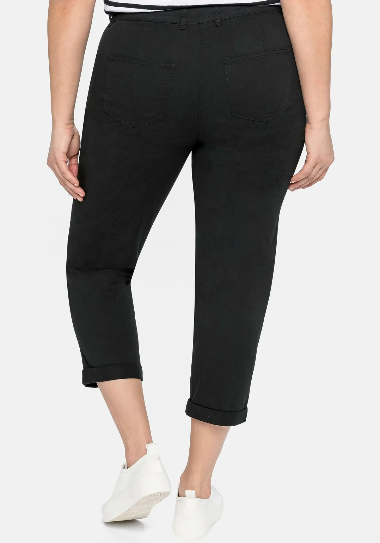 Schmale Stretch-Hose in 7/8-Länge<sheego Sale