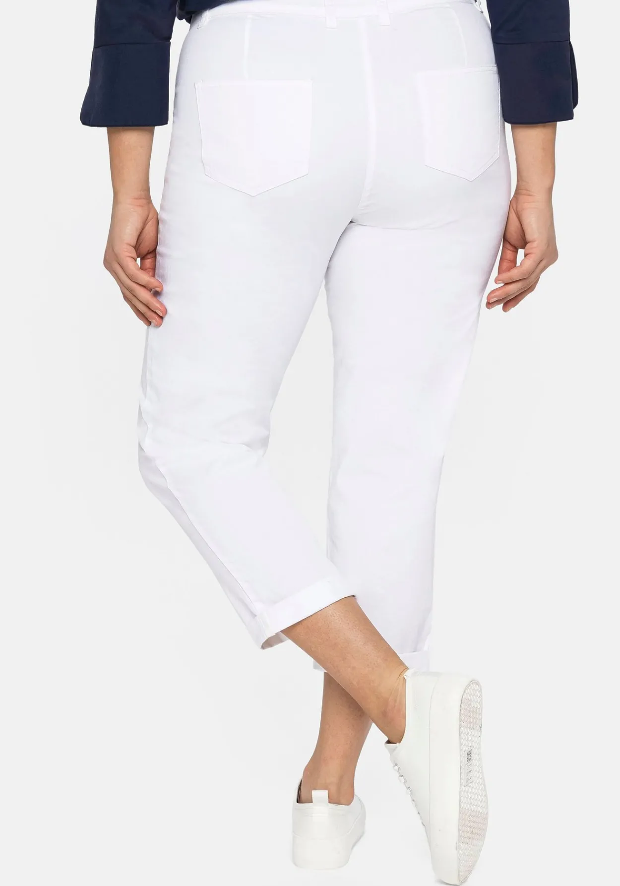 Schmale Stretch-Hose in 7/8-Länge<sheego Clearance